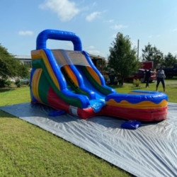 12' Fun Waterslide with Pool